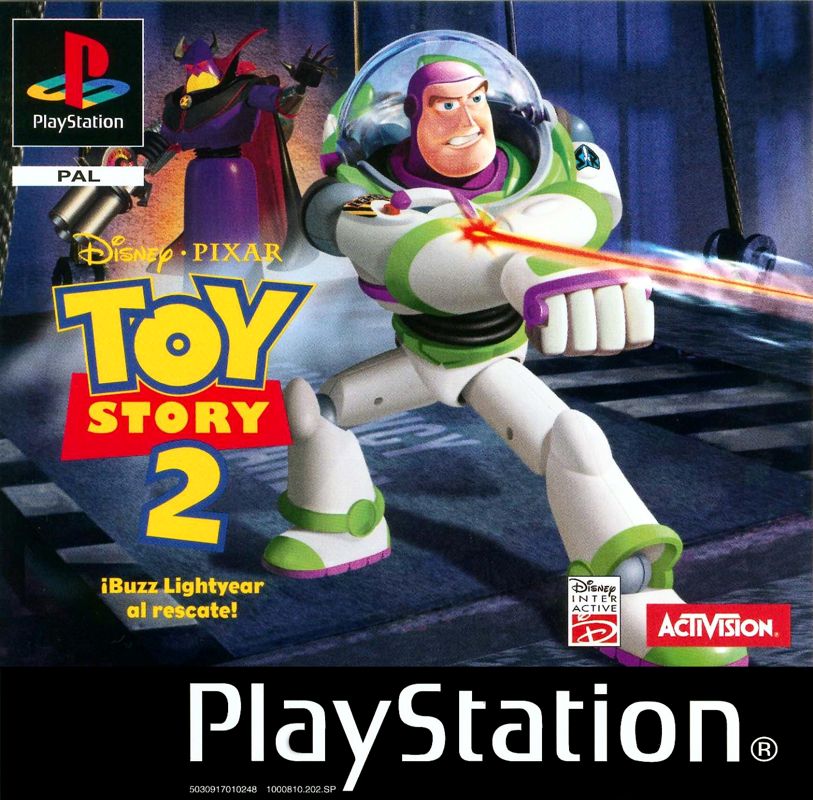 Toy Story 2 box art for Playstation